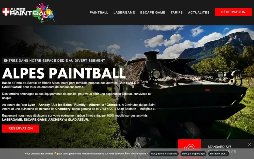 Alpes Paintball — Chambéry