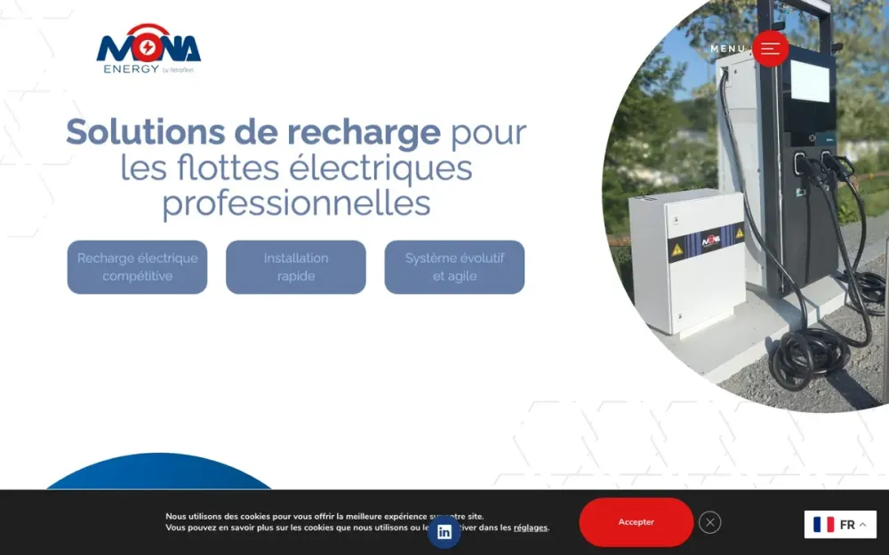 Mona Energy — recharge de flottes électriques
