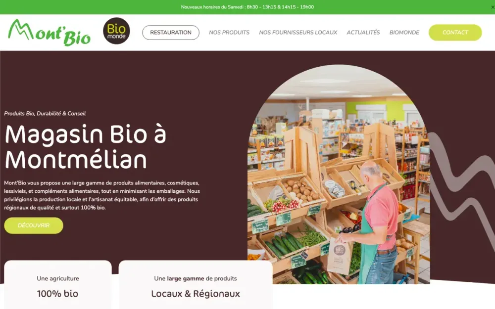 Mont’bio — magasin bio à Montmélian