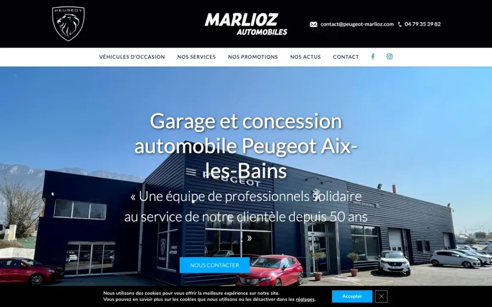 Peugeot Marlioz — concession automobile