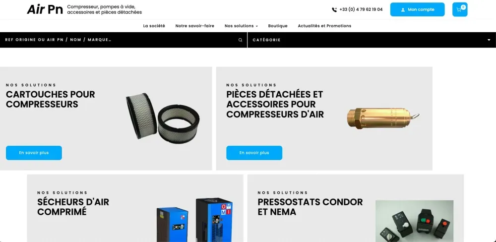 AirPn — boutique en ligne